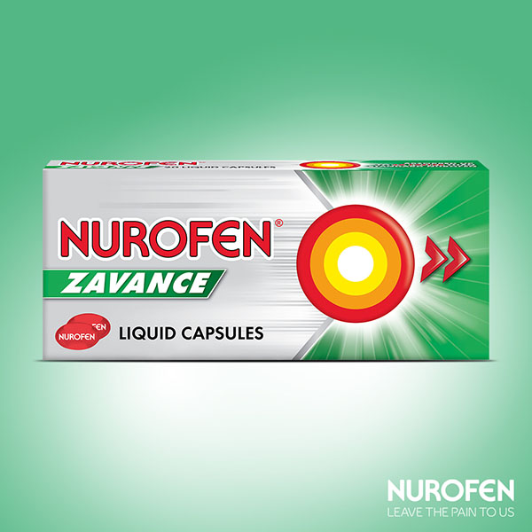 Buy Nurofen Zavance Fast Pain Relief Liquid Capsules 200mg Ibuprofen